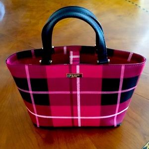 Kate Spade beautiful plaid Hand Bag